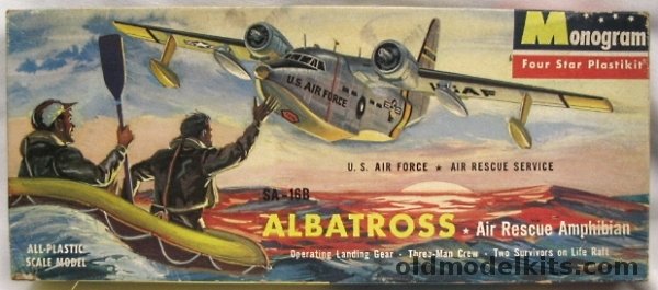 Monogram 1/72 SA-16B Albatross - Air Rescue Amphibian (Hu-16), P20-149 plastic model kit